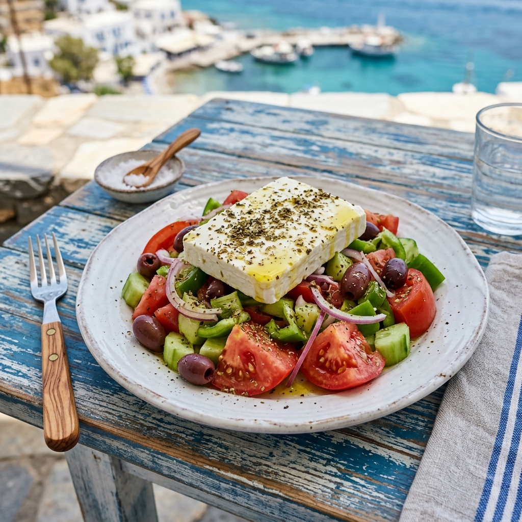 Authentic Greek Salad Recipe: 7 Best Secrets for a Taste of the Aegean